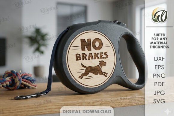 Circle for Retractable Dog Leash Laser