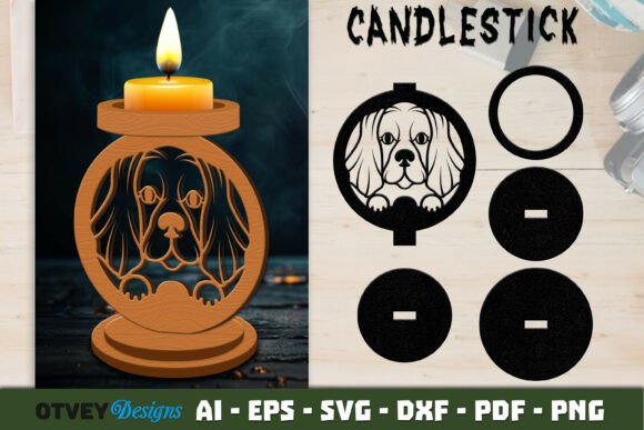 Dog Candlestick Lasercut Review