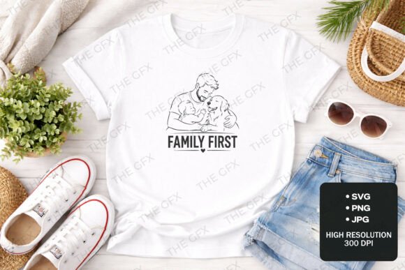 Family First T-shirt Design